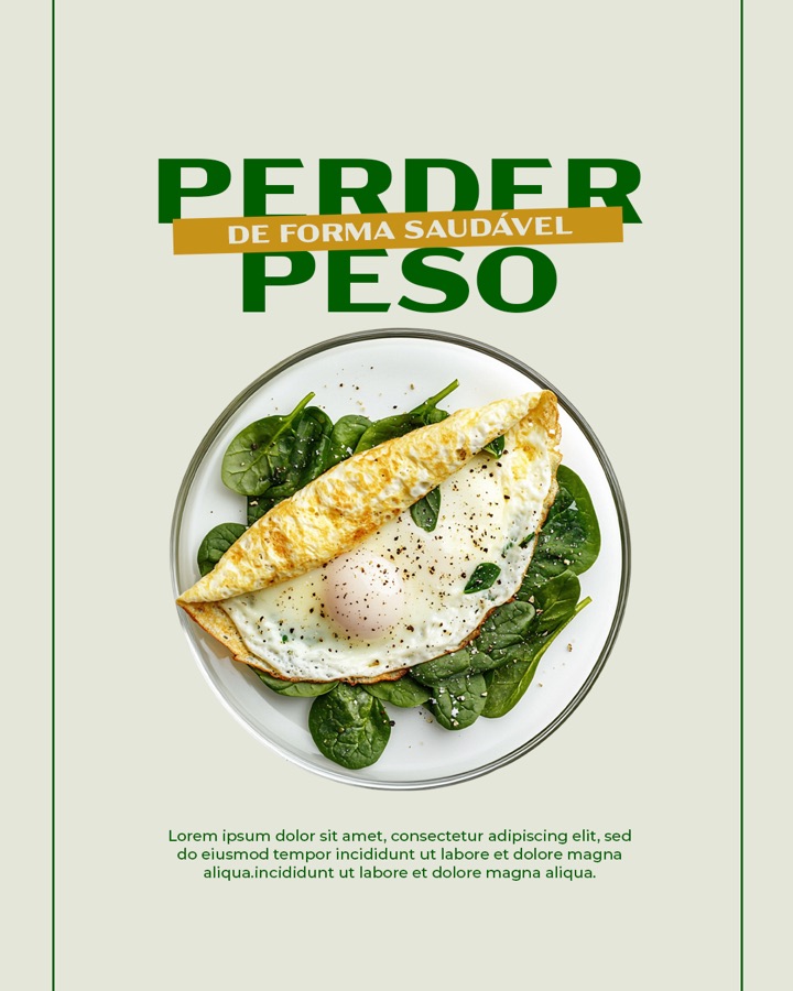 Arte pronta pra nutricionista